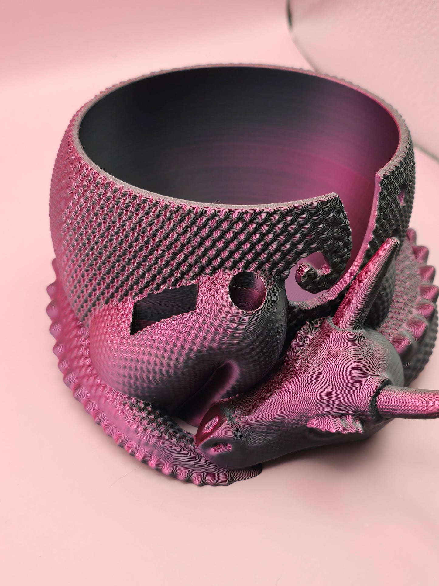 Dragon Themed Yarn Bowl - Unique Design for Crafting and Storage - Ideal for Dragon Lover Enthusiasts Tableware