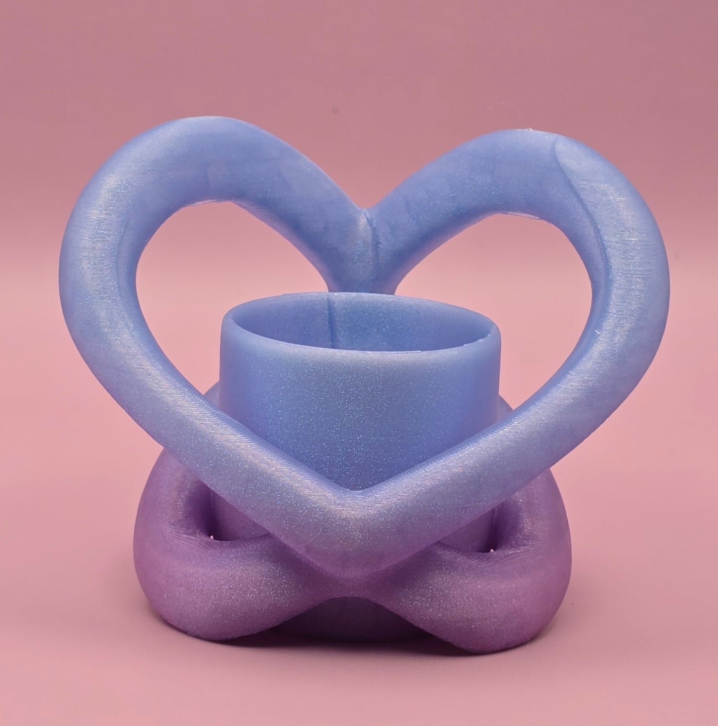 Infinite Love Candle Holder - Valentine's Day Candle Holder with Unique Design and Elegant Style