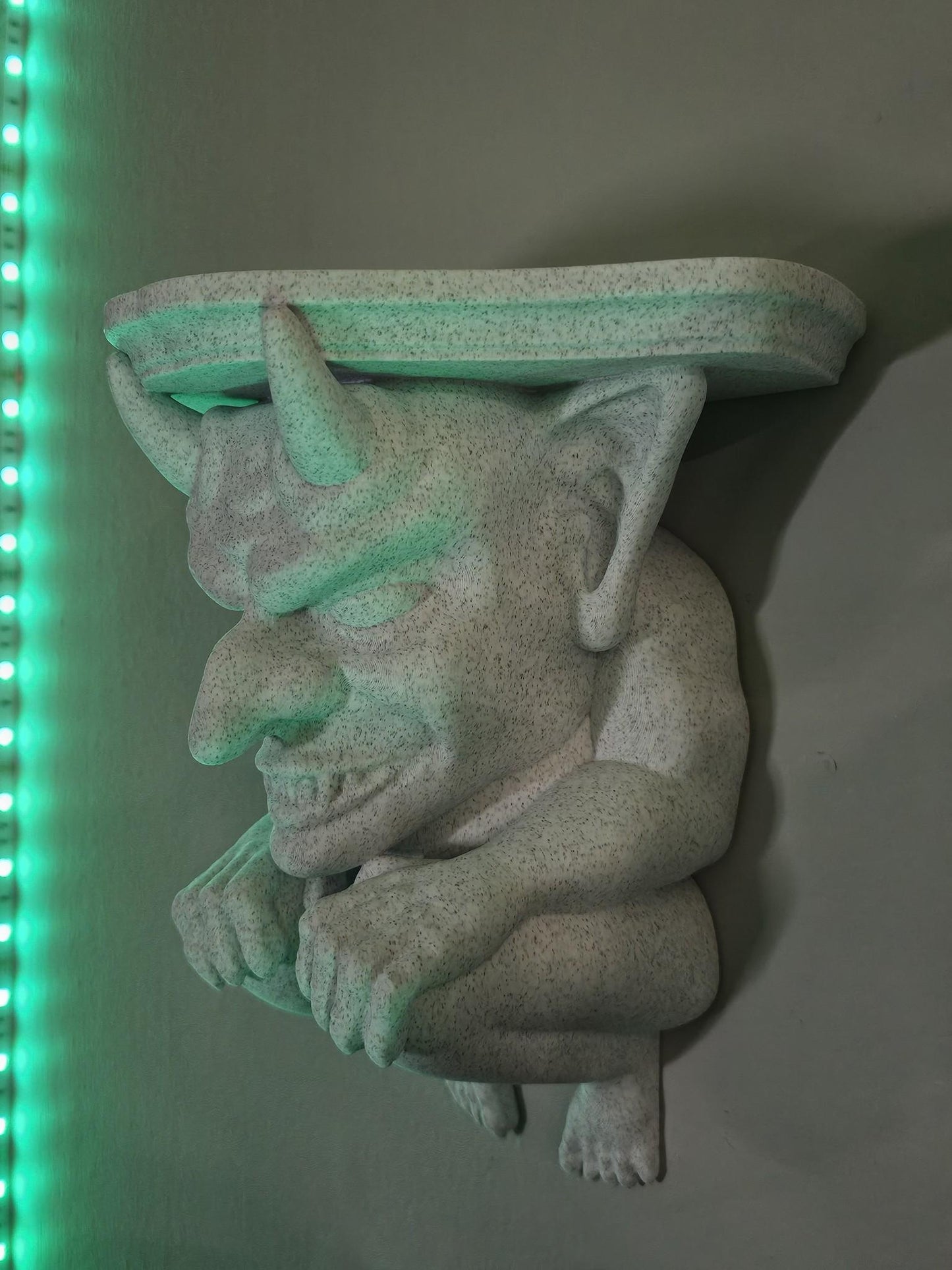 3d Printed Gargoyle Shelf