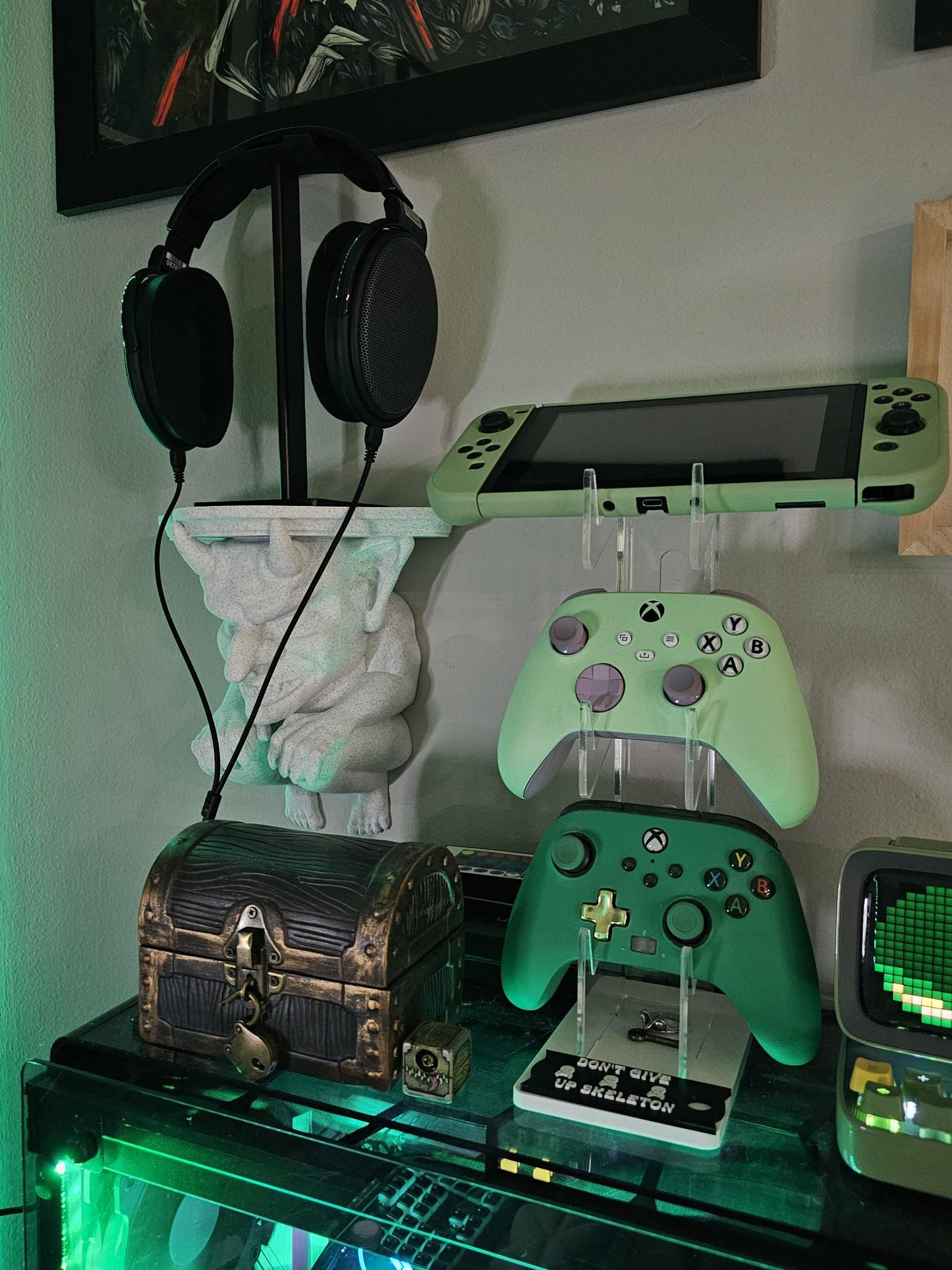 3d Printed Gargoyle Shelf