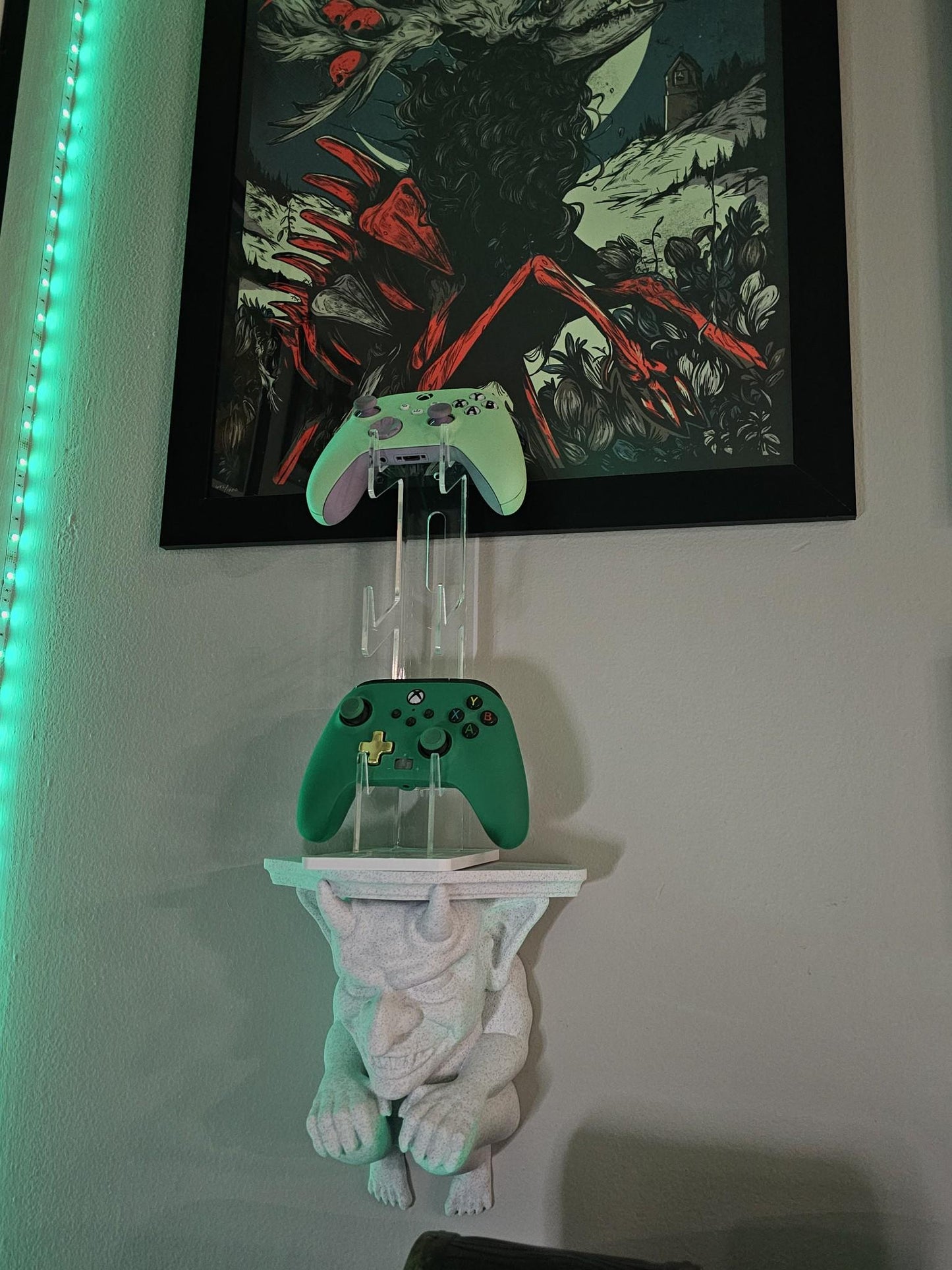 3d Printed Gargoyle Shelf